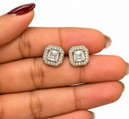 SQUARE ZIRCON STUD